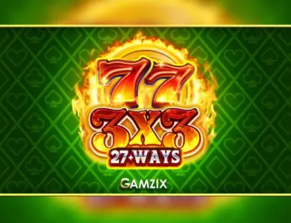 3х3 27  Ways