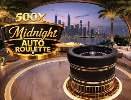 500x Midnight Auto Roulette